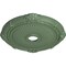 Ekena Millwork Heaton Ceiling Medallion (Canopies up to 6 1/2"), 27 1/2"OD x 3 7/8"ID x 2 1/4"P, Athenian Green CM27HEAGF - alternate 3